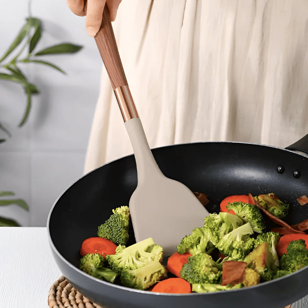 Luxus Silikonkochutensilien | 10 PCs gesetzt-4