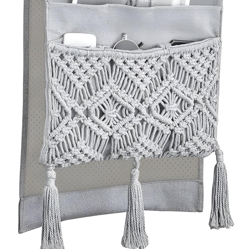 Handgefertigtes Boho -Speicher Caddy-5