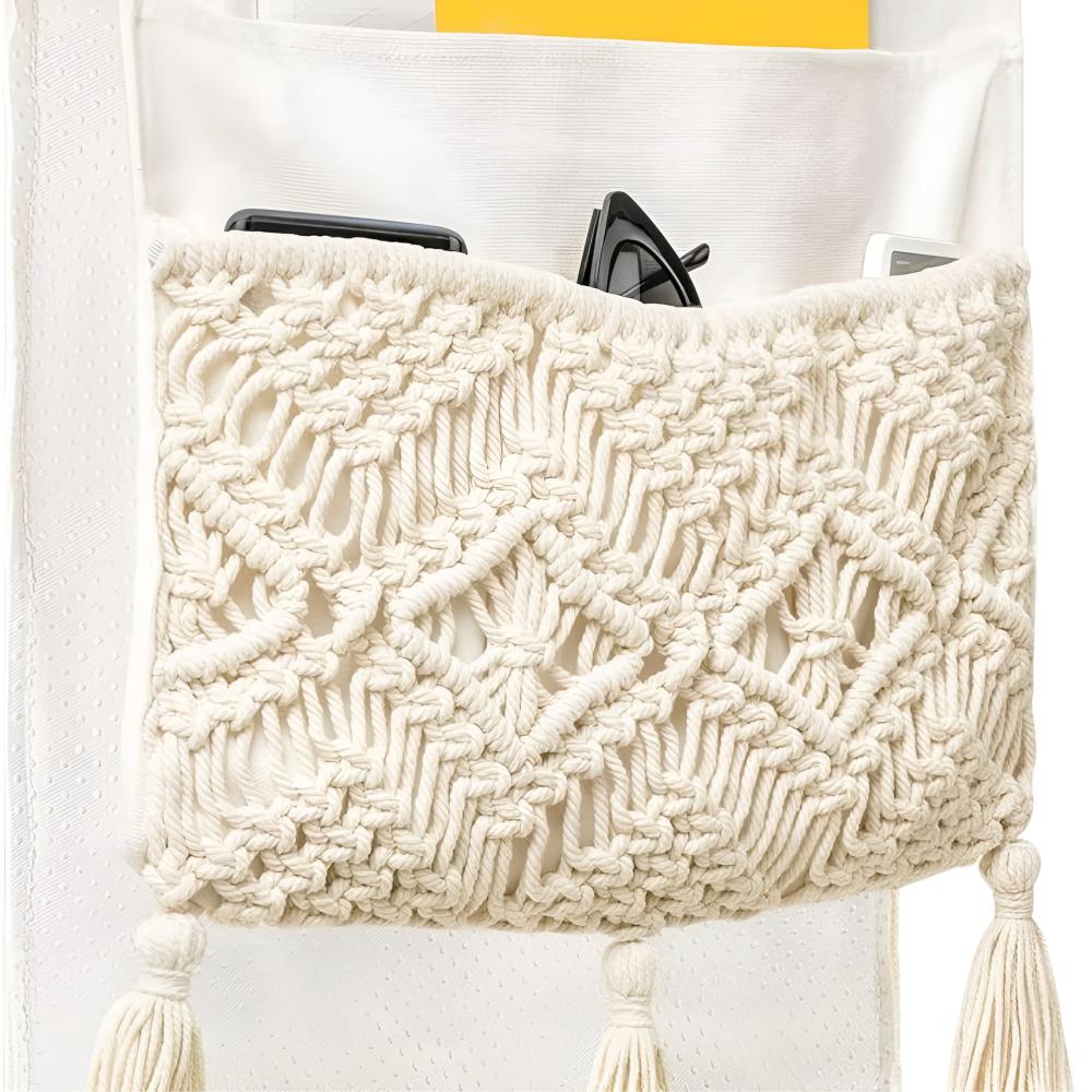 Handgefertigtes Boho -Speicher Caddy-3