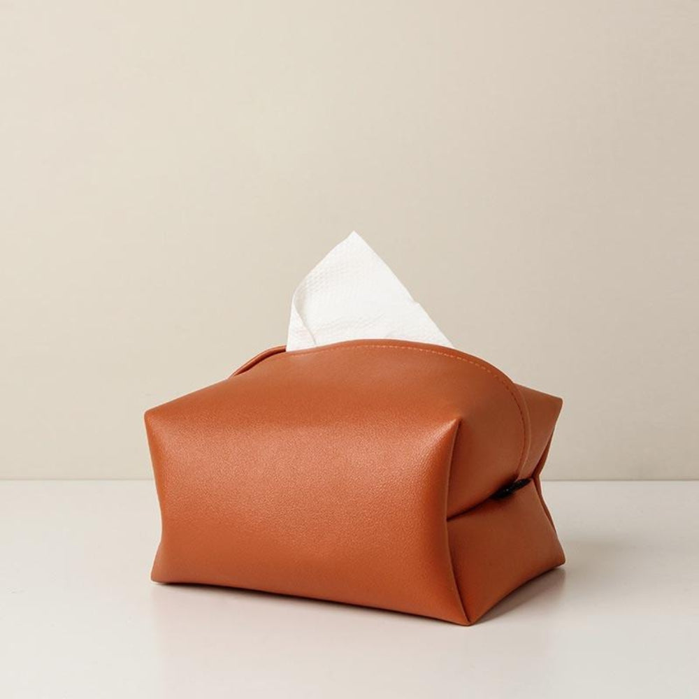 Tisovo Stylish Leder Tissue Hülle-1