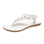 Bella | Elegante Blumen Flip Flops für Freizeit