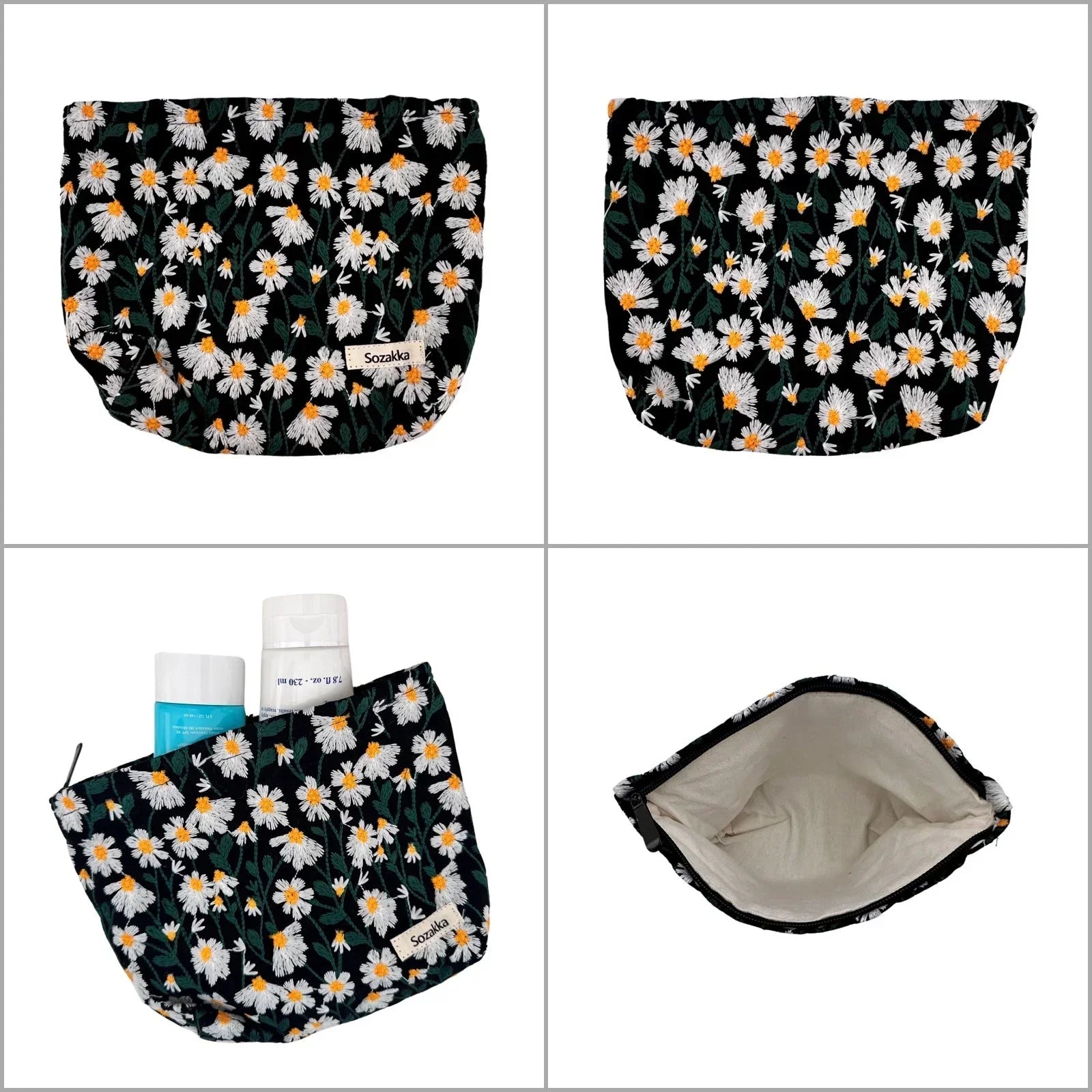 Emily | Eleganter und geräumiger Kosmetik Organizer