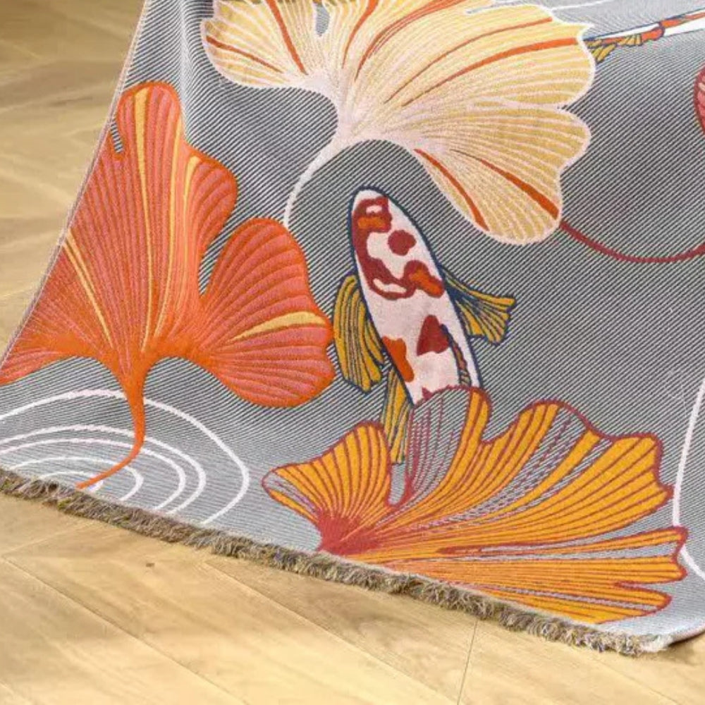 Koi Garden Eleganz Gaze Handtuch-2
