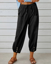 Adelheid | Trendige und Bequeme Lockere Hose