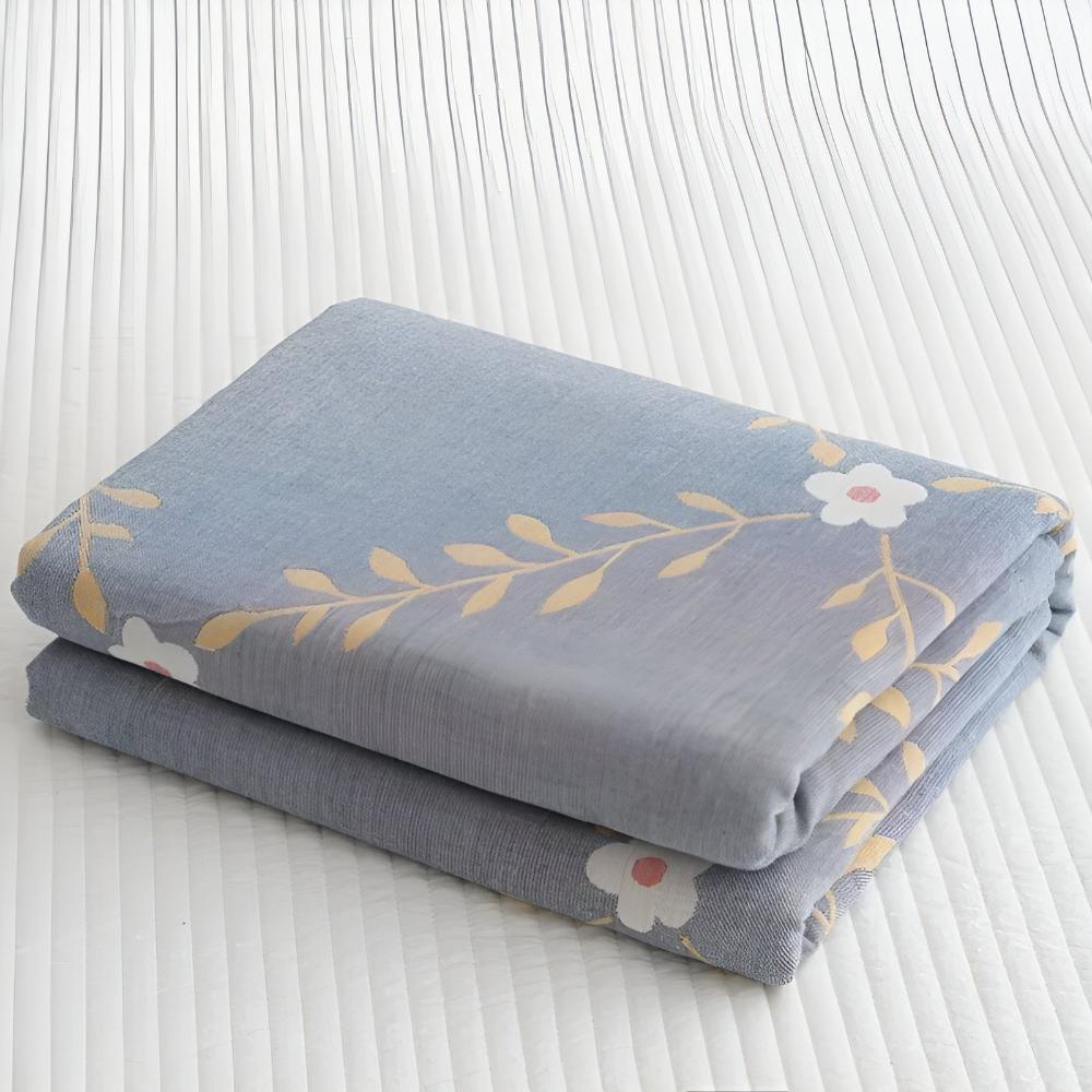 Botanische Rebe reversible Decke-6