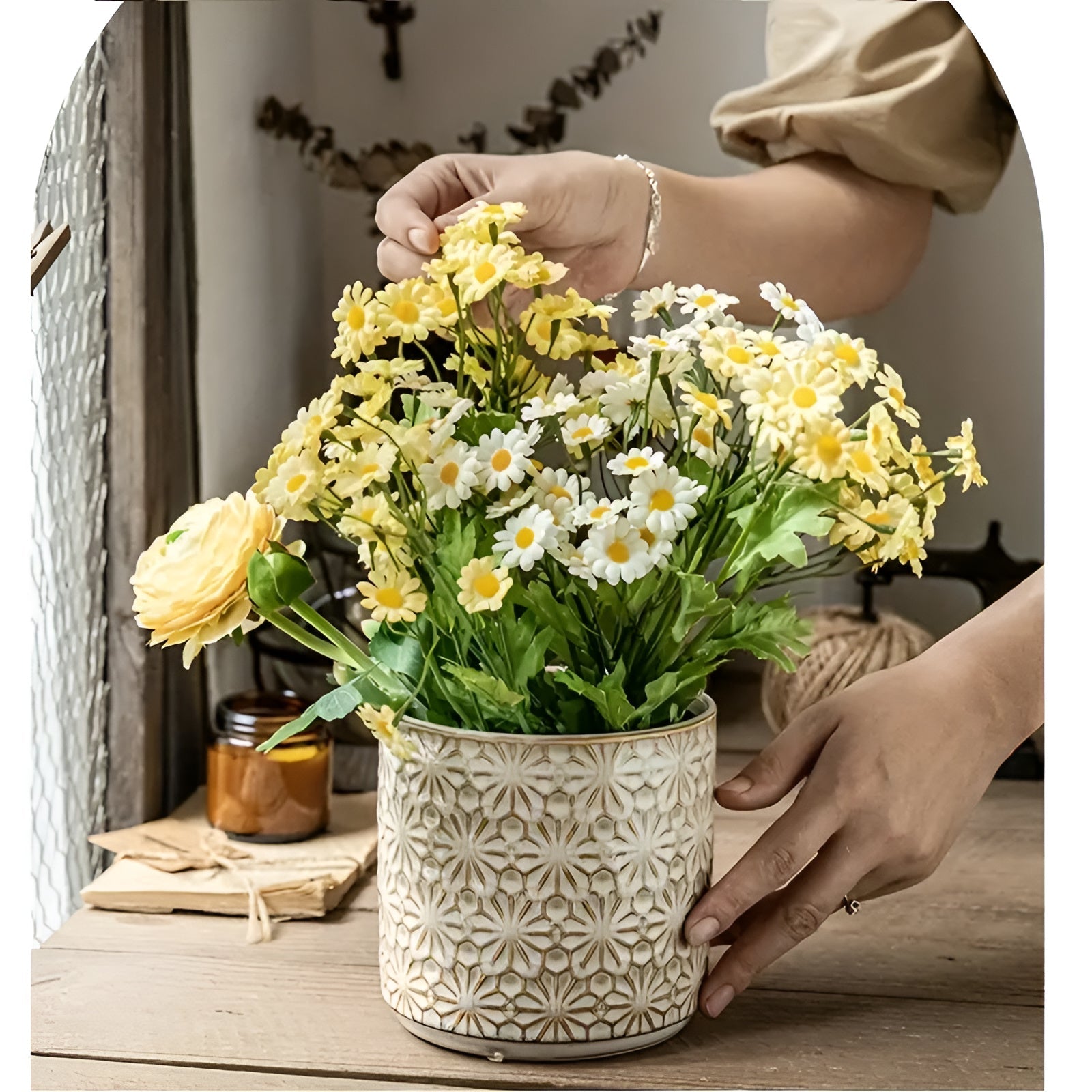 Bloom Craft Ceramic Utensilhalter-3