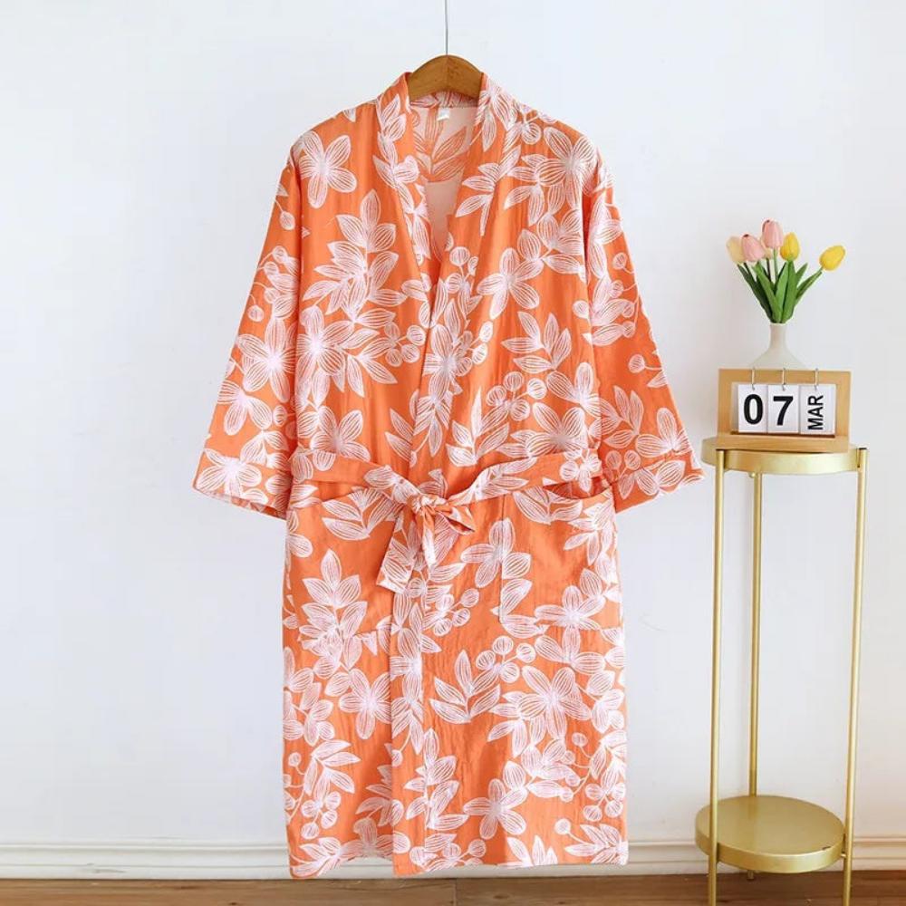 Blumenbrise Kimono -Robe-2