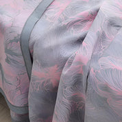 Blumendruckflachswurf Wurf-5