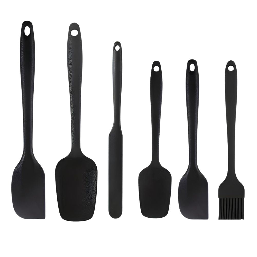 Flexibler Silikonspatel Set | 6 PCs gesetzt-1