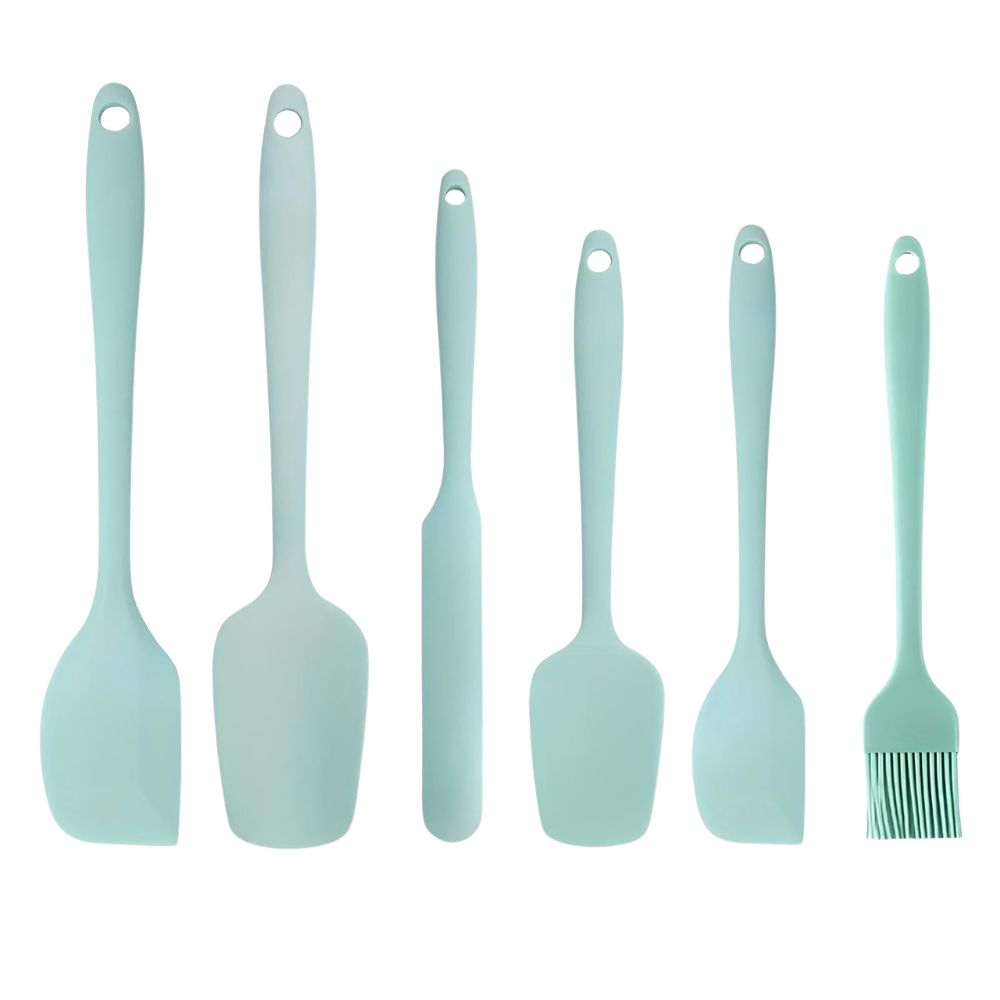 Flexibler Silikonspatel Set | 6 PCs gesetzt-2