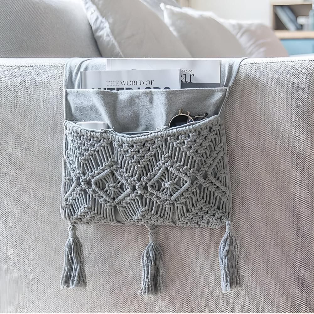 Handgefertigtes Boho -Speicher Caddy-2