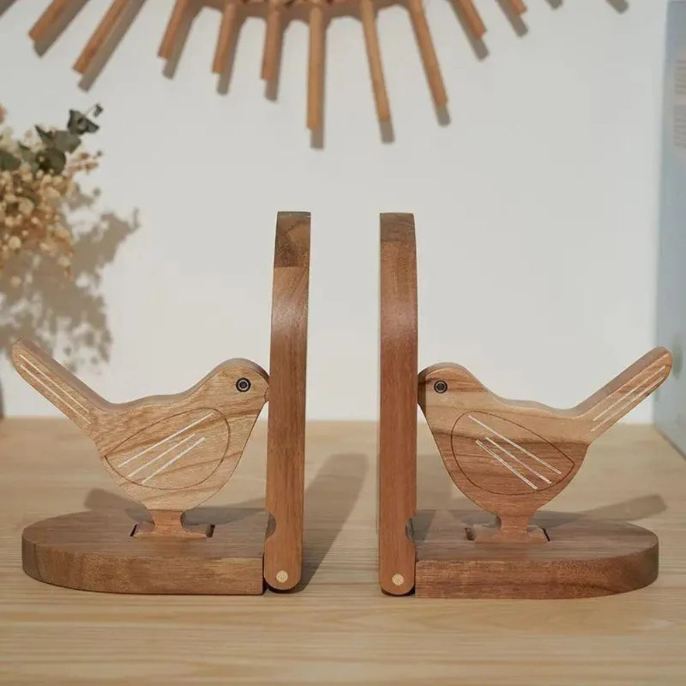 Sparrow Bird Holz Mehrzweckbuchungen-2