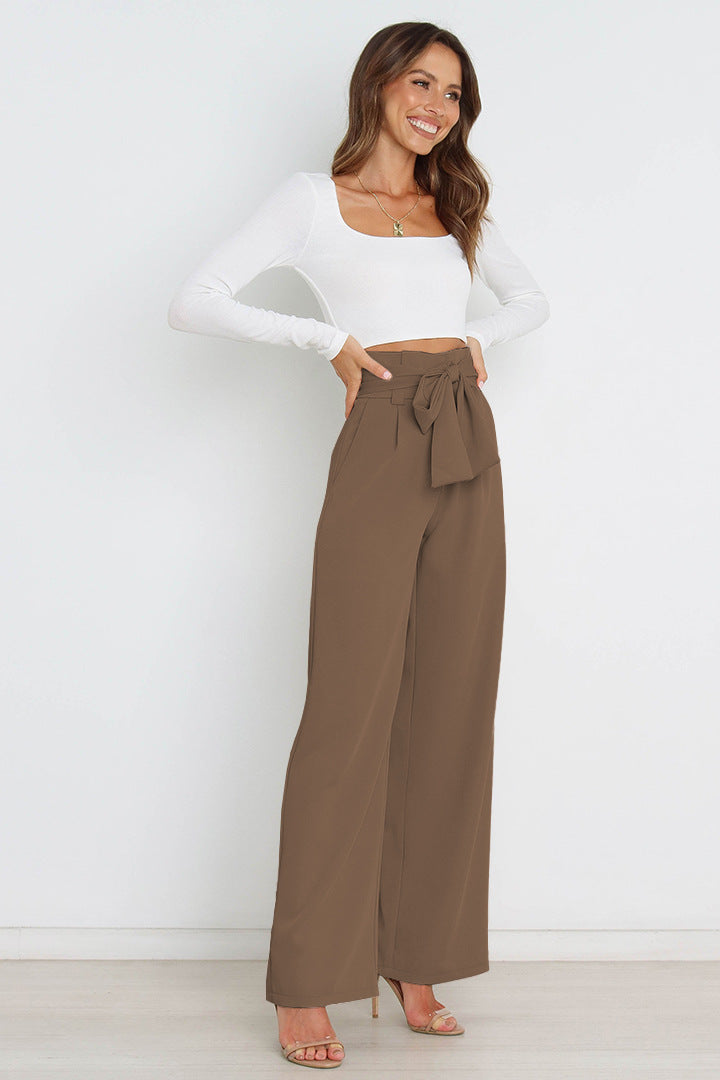 AIRA | Luftige Damen Leinen-Palazzohose