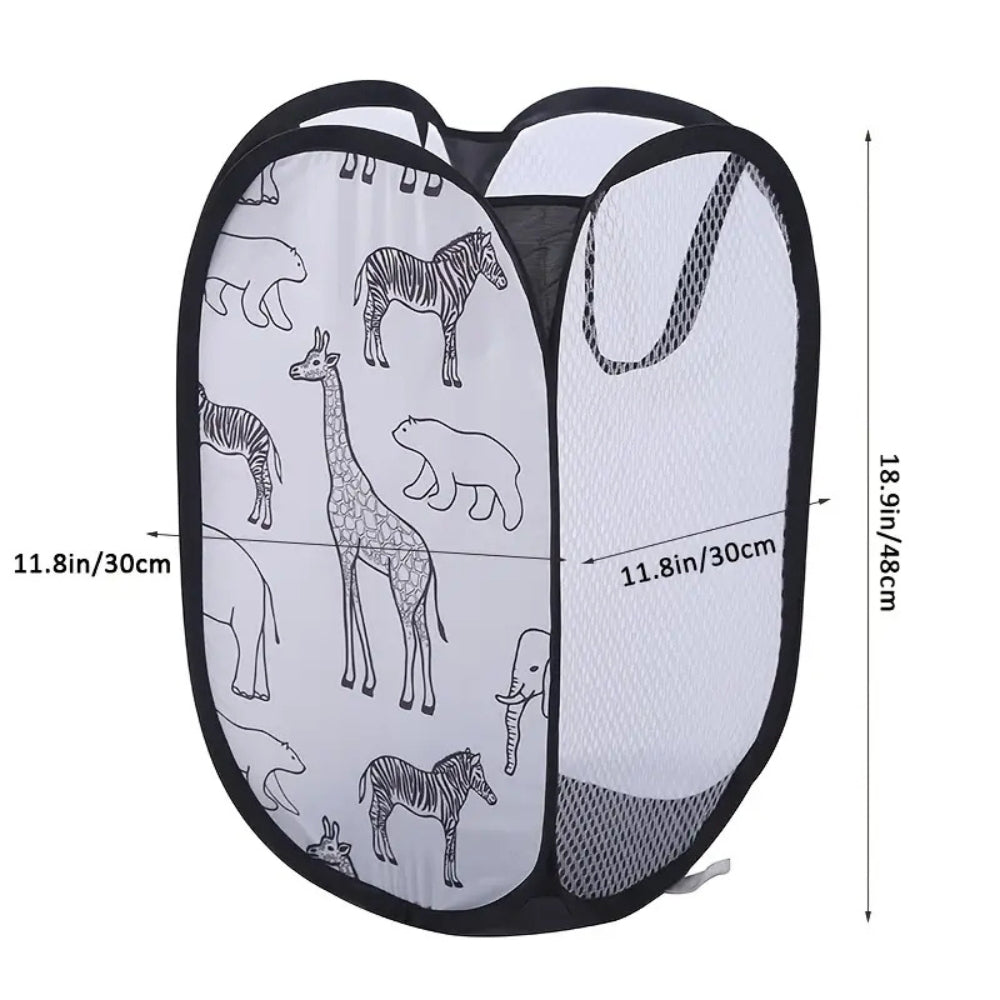 Zoola Tiere mesh Wäscherei Korb-5