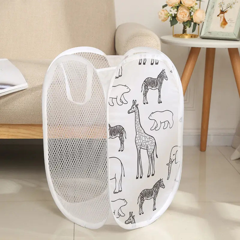 Zoola Tiere mesh Wäscherei Korb-1