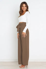 AIRA | Luftige Damen Leinen-Palazzohose