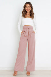 AIRA | Luftige Damen Leinen-Palazzohose