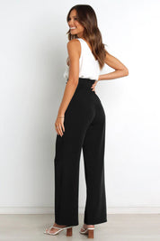 AIRA | Luftige Damen Leinen-Palazzohose